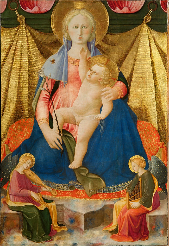 La Madonna dell'Umiltà con due angeli musicanti - Museo Poldi Pezzoli, Milano